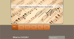 Desktop Screenshot of cocda.org